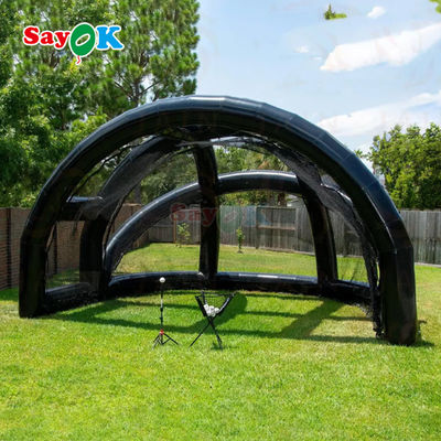 Jaringan Batting Portable Waterproof Tenda Baseball Inflatable Baseball Batting Cage untuk Olahraga