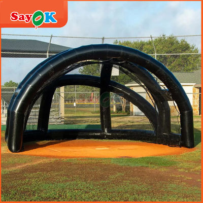 Jaringan Batting Portable Waterproof Tenda Baseball Inflatable Baseball Batting Cage untuk Olahraga