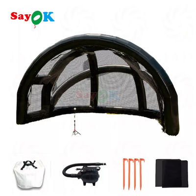 Jaringan Batting Portable Waterproof Tenda Baseball Inflatable Baseball Batting Cage untuk Olahraga