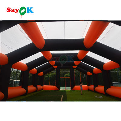 Giant Inflatable Sport Tunnel Entrance Outdoor Event Inflatable Dome Sport Tent untuk Olahraga