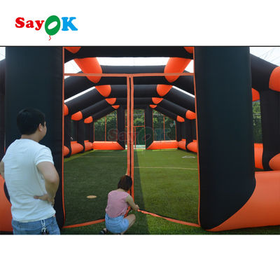 Giant Inflatable Sport Tunnel Entrance Outdoor Event Inflatable Dome Sport Tent untuk Olahraga