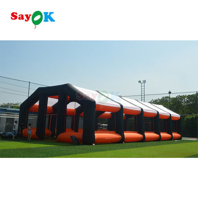 Giant Inflatable Sport Tunnel Entrance Outdoor Event Inflatable Dome Sport Tent untuk Olahraga