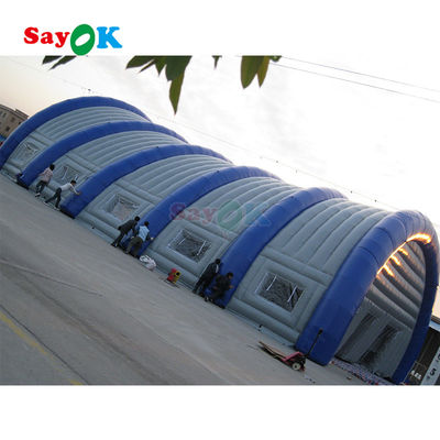 Sayok Inflatable Sports Hall Tunnel Tent Stadion Olahraga Besar Tenda Olahraga Inflatable PVC untuk outdoor