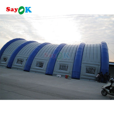 Sayok Inflatable Sports Hall Tunnel Tent Stadion Olahraga Besar Tenda Olahraga Inflatable PVC untuk outdoor