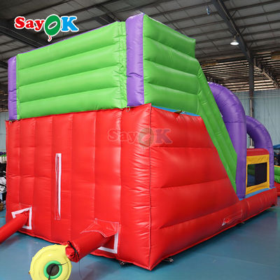 Bouncer Slide Inflatable Bounce House Bouncy Castle Castle Inflatable dengan Slide