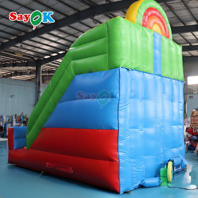 Sayok Inflatable Bounce Slide Inflatable Castle Jumping Combo Slide Bounce House Inflatable Slide untuk Anak-anak