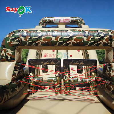 SayOk Komersial Inflatable Obstacle Course Inflatables Outdoor Giant Inflatable Obstacle Course untuk orang dewasa