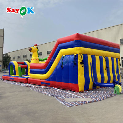 Komersial Raksasa Inflatable Outdoor Playground Park Inflatable Bouncer Castle Raksasa Inflatable Trampoline Park