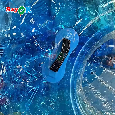 Balon Roller Zorb Lari Tiup Bola Roller Pvc Transparan untuk Olahraga Air Luar Ruangan