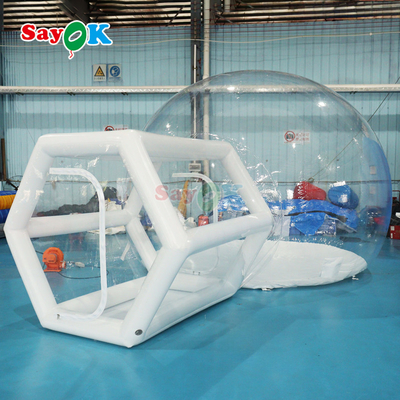 Disesuaikan Transparan Inflatable Bubble House Bubble House Dome Untuk Pesta Luar Ruangan