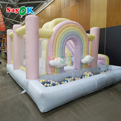 Custom Bouncy Castle rumah kecil bouncing untuk pesta anak-anak
