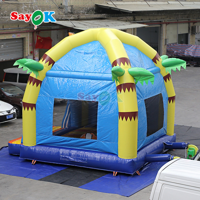 Sayok Komersial PVC Inflatable Bouncy Castle Sea Clownfish Octopus Inflatable Bouncer House untuk Anak-anak