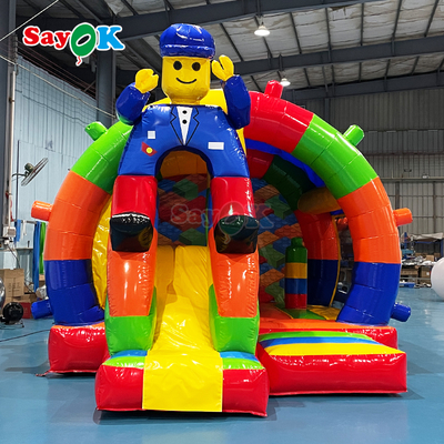 Sayok Desain Gratis Istana Bouncing Komersial Rumah Pantul Tiup Combo untuk Anak-anak