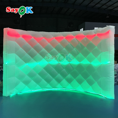 10ft LED Inflatable Photo Booth Wall for Weddings and Events