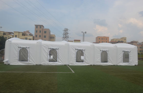 Tenda Lawn Inflatable Besar Kupu-kupu PVC Tenda Rumah Inflatable Untuk Mengajar / Blow Up Camping Tent