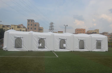 Besar PVC Kupu-kupu Rumah Tiup Tenda Untuk Mengajar / Meledakkan Berkemah Tenda