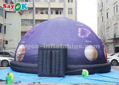 8m Kuat Inflatable Planetarium Dome Tent Untuk Pendidikan Sekolah