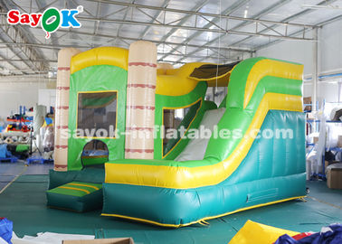 Kids Inflatable Slide 4*3.5*3.5m PVC Tarpaulin Inflatable Bouncer Slide Dengan Blower Untuk Hiburan