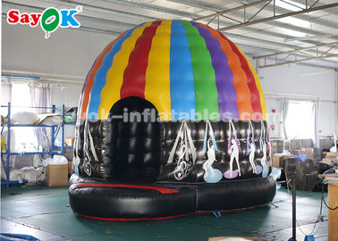 Tenda Inflatable Terbaik Tahan Api Komersial Inflatable Air Tent Disco Dome Bouncy Jumper House