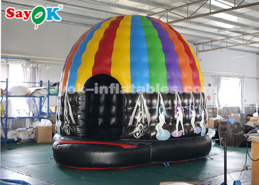 Go Outdoor Air Tent Fire Resistant Commercial Inflatable Air Tent Disco Dome Bouncy Jumper House