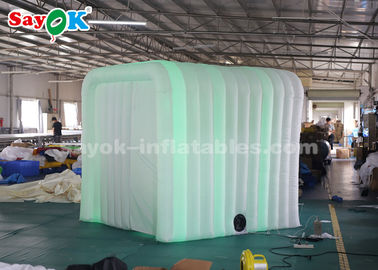 Tenda Pesta Tiup 2.5 * 2.3 * 2.2m Booth Foto LED Tiup Untuk Periklanan CE SGS ROHS