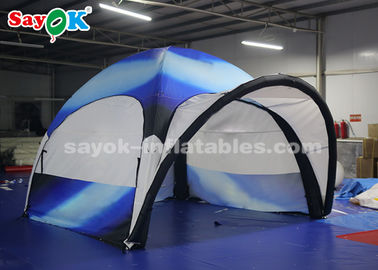 Tenda Luar Ruangan Tiup Berkemah Di Luar Ruangan Empat Kaki Tenda Udara Tiup Bukti Kelembaban Tahan UV