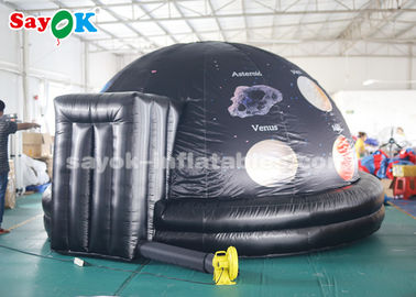 Full Printing 4m Inflatable Planetarium Dome untuk Pengajaran Astronomi Sekolah