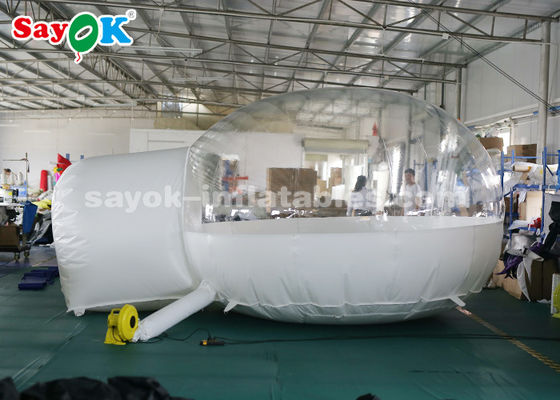 Tenda Gelembung Inflatable Luar Tenda Udara Inflatable Putih Transparan Untuk Kemping / Perjalanan