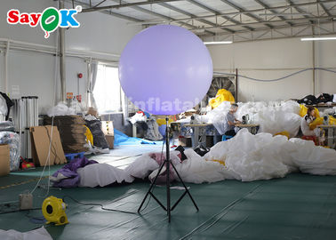 Inflatable Stand Tripod Balon Dekorasi Pencahayaan Untuk Jalan, Halaman Belakang