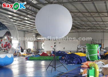 Balon Tripod LED Inflatable dengan Lampu Halogen atau Lampu RGB untuk Iklan Acara