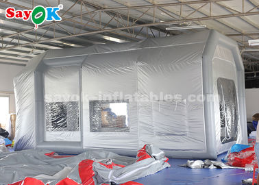 Kampa Air Tent Portable 8.5*4.5*4 Meter Blow Up Paint Booth Oxford Cloth + Bahan PVC Transparan