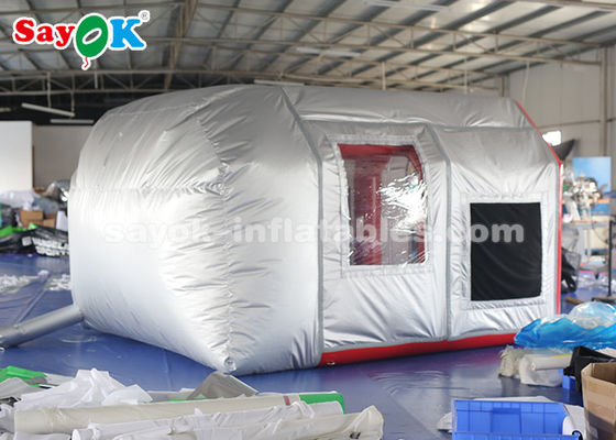 Tenda Mobil Inflatable Mobile Tenda Udara Inflatable Untuk Parkir Mobil Stasiun Kerja Dengan Sistem Filter