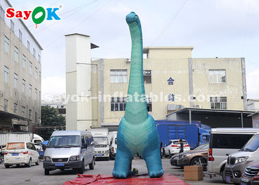 Dinosaur Natal Inflatable 7m H Model Dinosaur Giant Inflatable Dengan Air Blower Untuk Pameran
