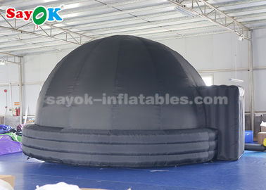 Waterproof Inflatable Planetarium Dome Untuk Bioskop Film Dengan PVC Floor Mat