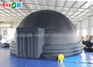 Waterproof Inflatable Planetarium Dome Untuk Bioskop Film Dengan PVC Floor Mat