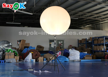 1.2m Dekorasi Pencahayaan Inflatable Stand Up Balon Untuk Pameran Iklan