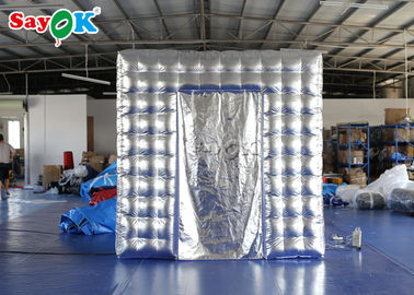 Tenda Pesta Tiup Tahan Air Tiup Led Photo Booth Untuk Iklan / Promosi