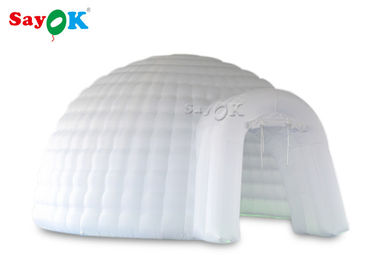 Tenda Tiup Luar Ruangan Tenda Kubah Tiup Dalam Ruangan Atau Luar Ruangan Untuk Promosi / Meledakkan Igloo