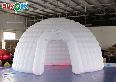 Tenda Tiup Luar Ruangan Tenda Kubah Tiup Dalam Ruangan Atau Luar Ruangan Untuk Promosi / Meledakkan Igloo