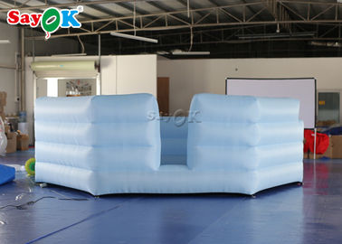 Oxford Cloth Inflatable Sports Games Gaga Ball Pit Dengan Electric Air Blower Inflatable Games For Kids