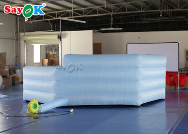 Oxford Cloth Inflatable Sports Games Gaga Ball Pit Dengan Electric Air Blower Inflatable Games For Kids