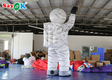 Disesuaikan Model Astronot Balon Inflatable / Spaceman Inflatable Untuk Acara