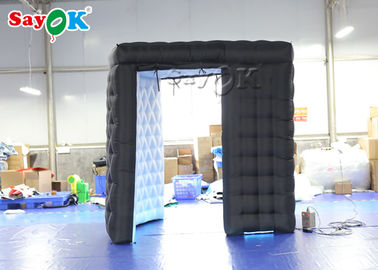 Party Photo Booth Fireproof Removable LED Photo Booth Wall Untuk Pesta Pernikahan