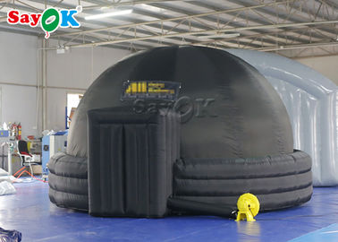 Mini Kerai UV Perlindungan Planetarium Tiup Proyektor Tenda Dengan Pencetakan Penuh