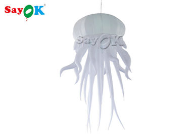 2M LED Warna Mengubah Inflatable Hanging Jellyfish Dekorasi Untuk Rumah / Bar / Konser