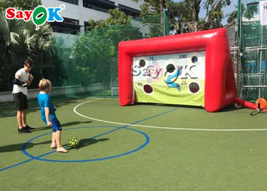 Permainan Lempar Sepak Bola Tiup Permainan Olahraga Tiup PVC Meledakkan Penalti Sepak Bola Menembak Permainan Olahraga Untuk Anak-Anak