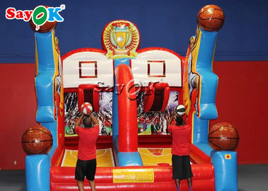 Permainan Menembak Bola Basket Komersial Lucu Lingkaran Basket Tiup Raksasa Permainan Pesta Tiup Untuk Orang Dewasa
