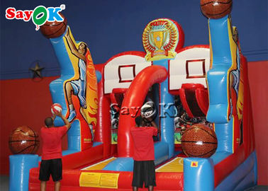 Permainan Menembak Bola Basket Komersial Lucu Lingkaran Basket Tiup Raksasa Permainan Pesta Tiup Untuk Orang Dewasa