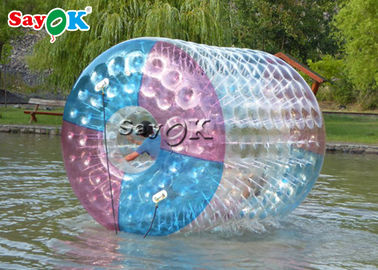 Mainan Pantai Inflatable Diameter 2m Mainan Air Inflatable / Bola Roller Air Hamster Manusia Inflatable Untuk Anak-anak