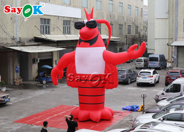 Balon Iklan Inflatable Burung Laut Crawfish 7M Lobster Inflatable Model